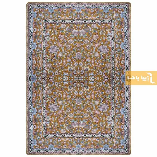 روفرشی مخمل طرح افشان کد 1472 - 2