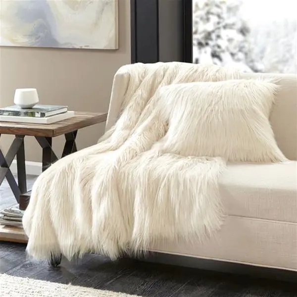 شال مبل مدل خز سایز 180x100 سانتی متر - 2