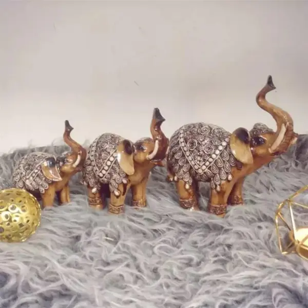 مجسمه مدل فیل مجموعه 2 عددی - 2