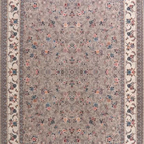 فرش  اکرلیک  6 متری 700 شانه طرح گیلدا رنگ فیلی کد N298 - 2