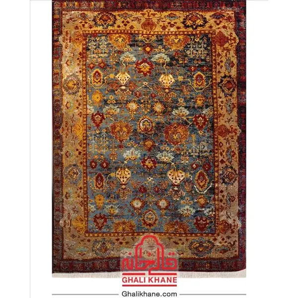 فرش ستاره کویر یزد کلکسیون شاهکار نوین 700 شانه کد YN-N136-2561 - 2