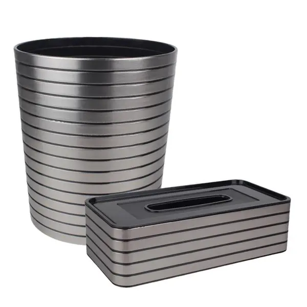 ست سطل و جای دستمال کاغذی کد 990003 - 2