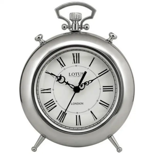 ساعت رومیزی لوتوس مدل BS-500-SILVER-SAN LUIS - 3