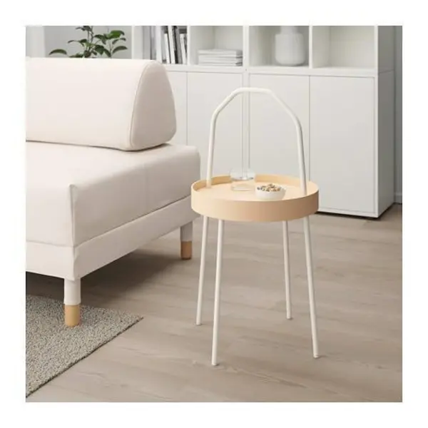 میز کنار مبلی ایکیا مدل BURVIK کد 603.403.89 - 4