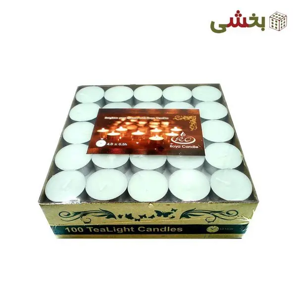 شمع وارمر رویا کندل مدل CVR1 بسته 100 عددی