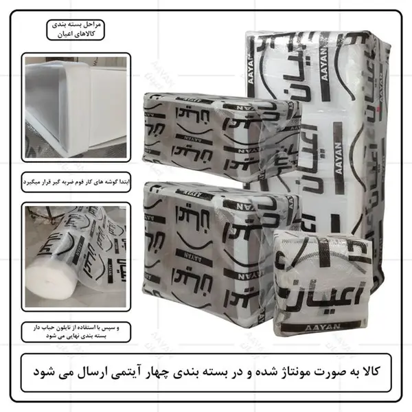 کمد کودک اعیان مدل FH765 به همراه میز تحریر و صندلی و کتابخانه - 2