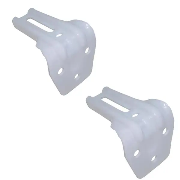 پایه نگهدارنده میله پرده مدل دیواری L8 بسته دو عددی - 3