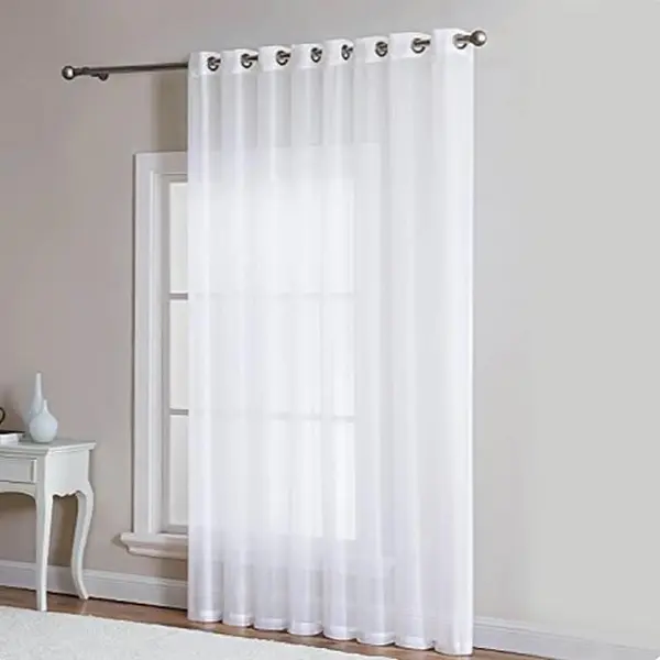 پرده نوین پرده خورشید مدل حریر ساده NT413  سایز  280x140 سانتی متر - 3