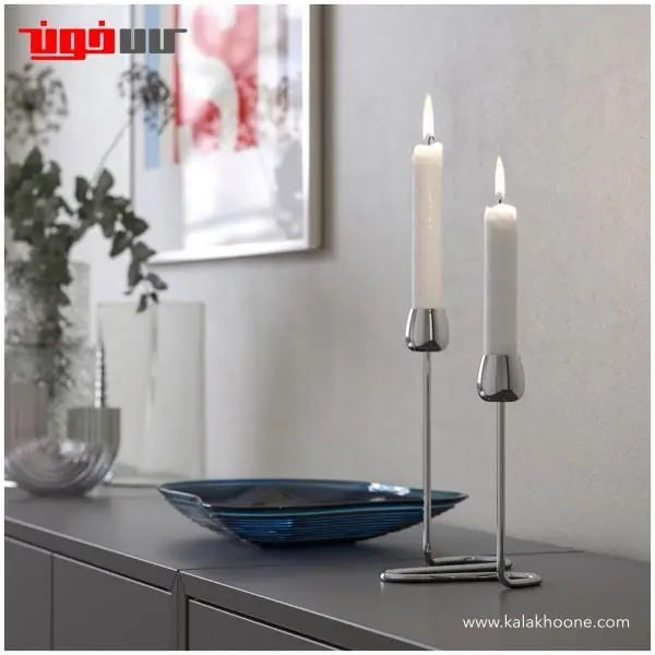 شمعدان ایکیا مدل SILVERPÄRON-40574987 - 3