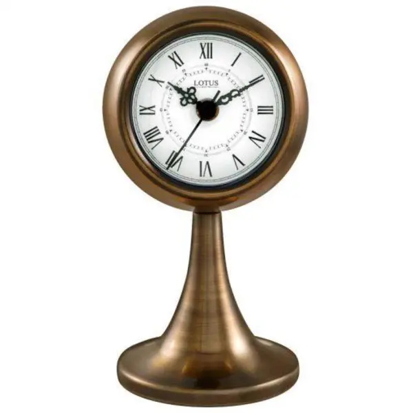 ساعت رومیزی لوتوس مدل TC-805-SAN GABRIEL-ANTIQUE - 2