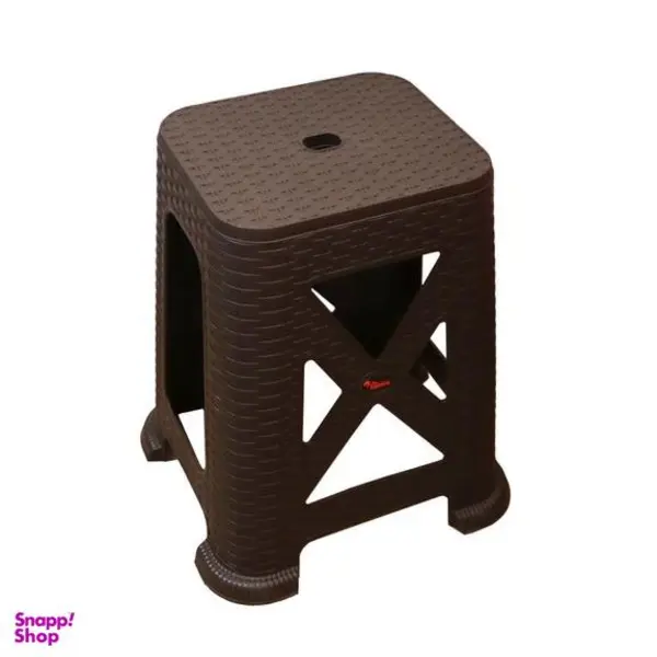 چهارپایه سامکو مدل حصیر بافت کد YPB-867-45CM - 3