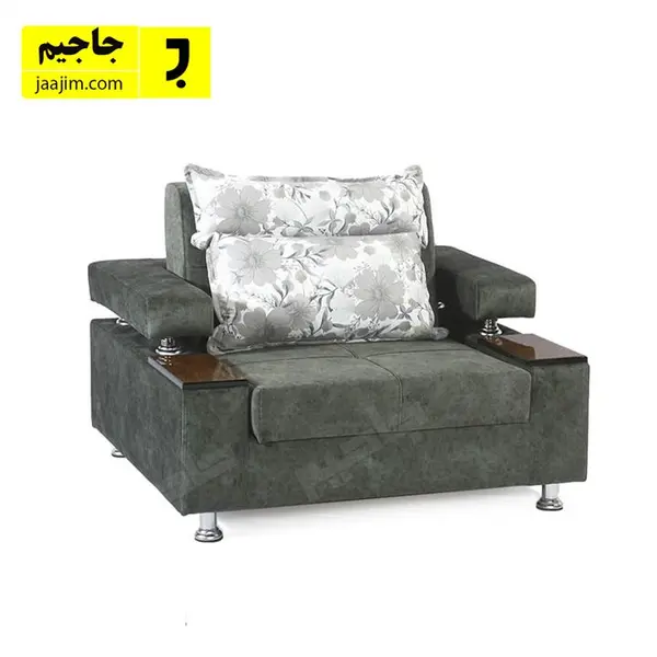 مبل تخت شو تکنفره دسته کنسولی - 5