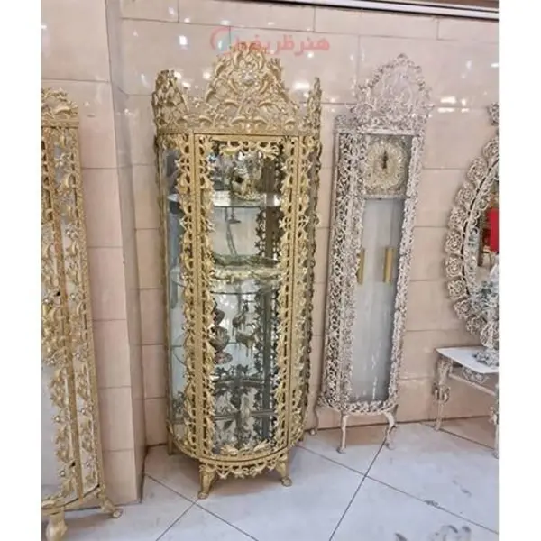 بوفه نیم گرد آلومینیومی، زیبا و چشمگیر با کیفیت درجه یک - 2