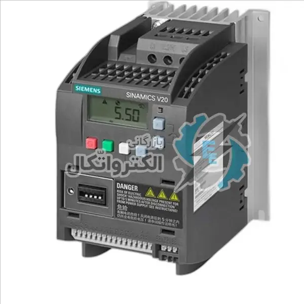 اینورتر سه فاز 0.37 کیلووات سری V20 زیمنس ا Siemens inverter V20 – 6SL3210-5BE13-7UV0 - 2