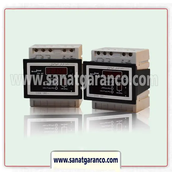 ساعت فرمان روزانه، هفتگی دیجیتال شیوا امواج - 12B3 - 4