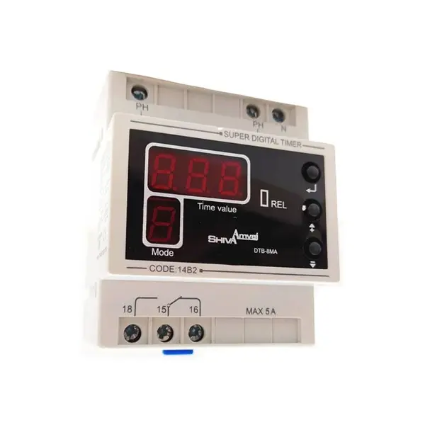 سوپر تایمر دیجیتال صنعتی شیوا امواج مدل 14B2 - 5