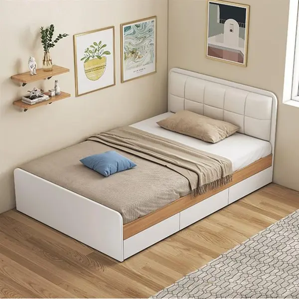 تخت خواب یکنفره مدل مینیمال سایز 200x120 سانتی متر - 2