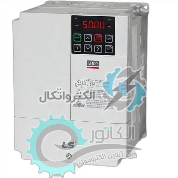 اینورتر 22 کیلووات برند ال اس سه فاز به سه فاز 380 ولت مدل S100-4EOFNM کدفنی LS-LSLV0220S100-4EOFNM ساخت کره جنوبی - 5