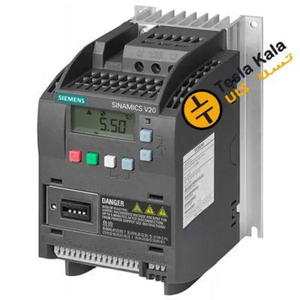 اینورتر سه فاز 2.2 کیلووات سری V20 زیمنس ا Siemens inverter V20 – 6SL3210-5BE22-2UV0 - 2