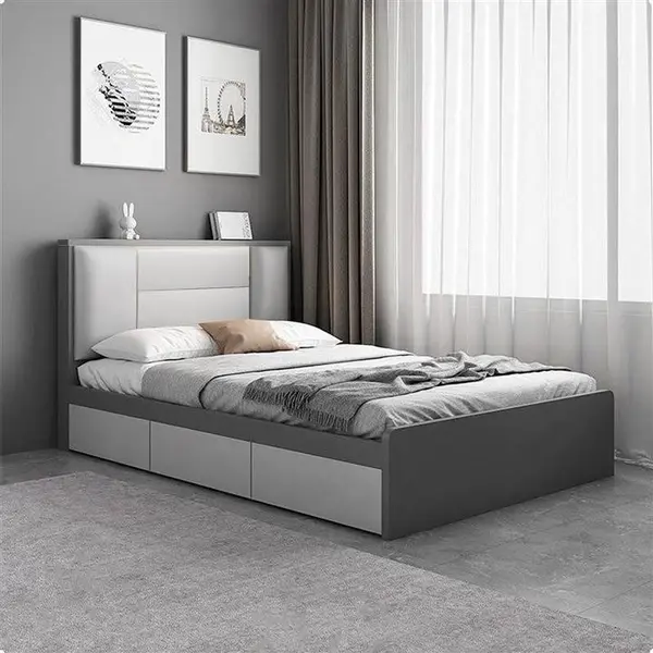تخت خواب یک نفره مدل 4090 سایز 90×200 سانتی متر - 4