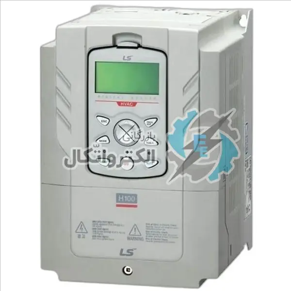 اینورتر 5.5 کیلووات تکفاز بدون فیلتر ال اس سری H100 مدل LSLV0055H100-2CONN ا 5.5KW H100 - 3