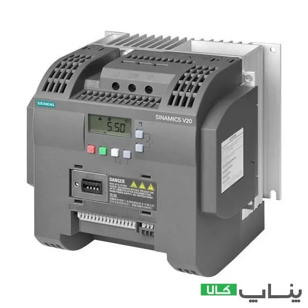 اینورتر سه فاز 5.5 کیلووات سری V20 زیمنس ا Siemens inverter V20 – 6SL3210-5BE25-5UV0 - 3