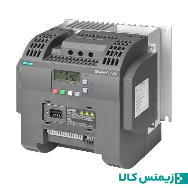 اینورتر سه فاز 5.5 کیلووات سری V20 زیمنس ا Siemens inverter V20 – 6SL3210-5BE25-5UV0 - 4
