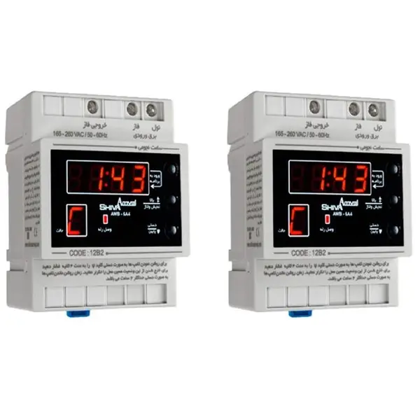 ساعت نجومی 6 آمپر شیوا امواج مدل AWB-6A4 CODE 12B2 - 2