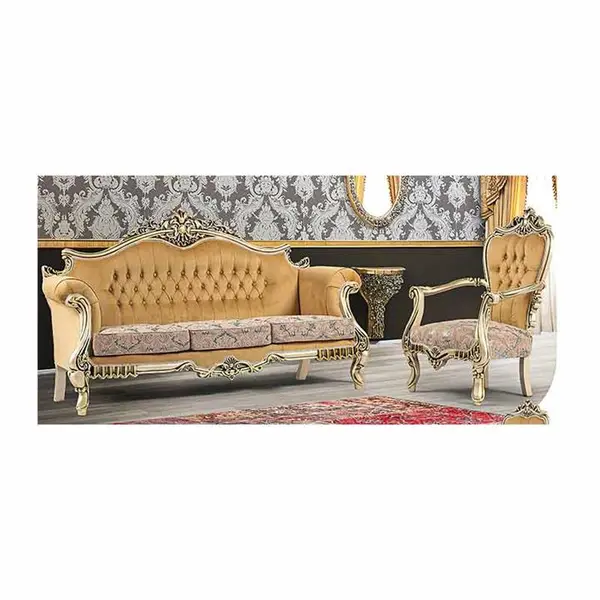 مبل کلاسیک 7 نفره الیزابت - 4