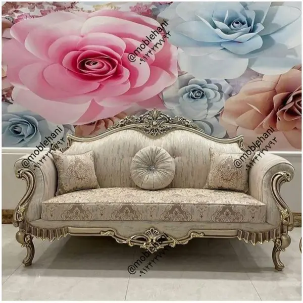 مبل کلاسیک 7 نفره الیزابت - 6