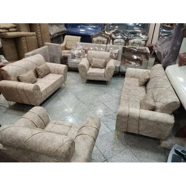 مبل راحتی اسکارلت 7 نفره پایه فلز - 2