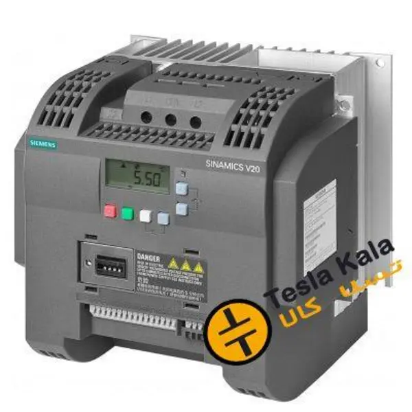 اینورتر سه فاز 7.5 کیلووات سری V20 زیمنس ا Siemens inverter V20 – 6SL3210-5BE27-5UV0 - 2