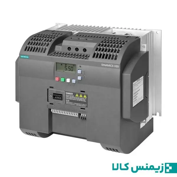 اینورتر سه فاز 7.5 کیلووات سری V20 زیمنس ا Siemens inverter V20 – 6SL3210-5BE27-5UV0 - 5