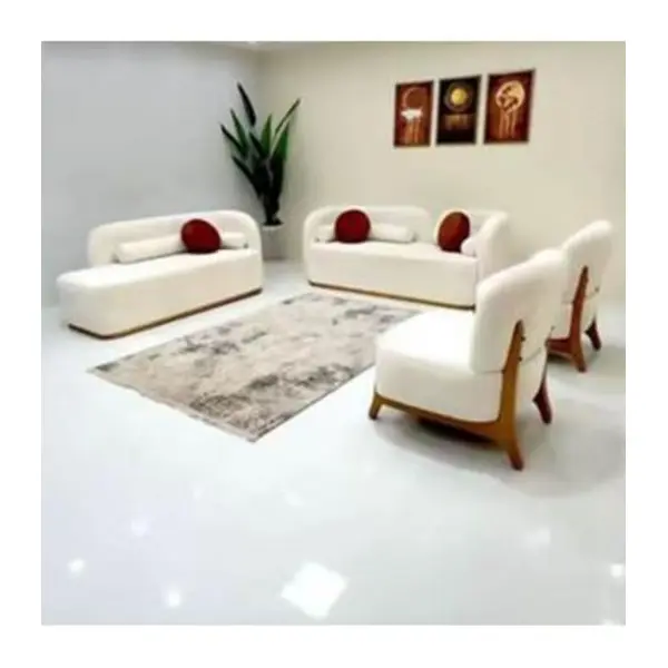 مبل راحتی 8 نفره شاهان دکور مدل مینیمال کد 02 - 4