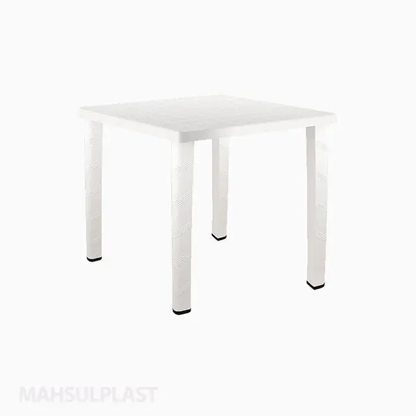 میز مربع ناصر پلاستیک کد 823 - 5