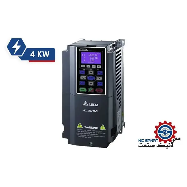 اینورتر دلتا C2000 پیشرفته سه فاز 4 کیلو وات 380 ولت - 4