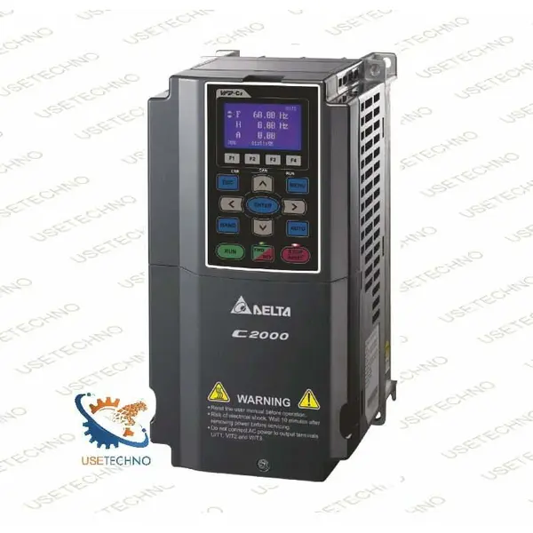 اینورتر C2000 دلتا سه فاز 750 وات با توان 1 اسب بخار مدل VFD007C43A - 2