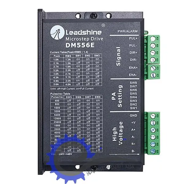درایور استپ موتور DM556E مدل لیدشاین دو فاز 4 سیم جریان 5.6 آمپر - 3
