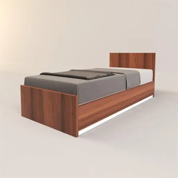تخت خواب یک نفره اعیان مدل FH273 سایز 90x200 سانتی متر - 2