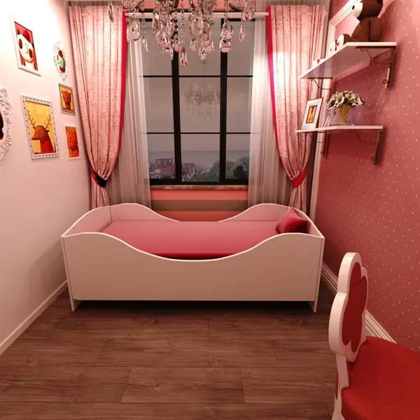 تخت خواب یکنفره اعیان مدل FH371 سایز 80x180 سانتی متر - 2
