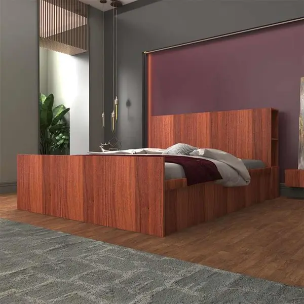 تخت خواب دونفره اعیان مدل FH419 سایز 160x200 سانتی متر - 3