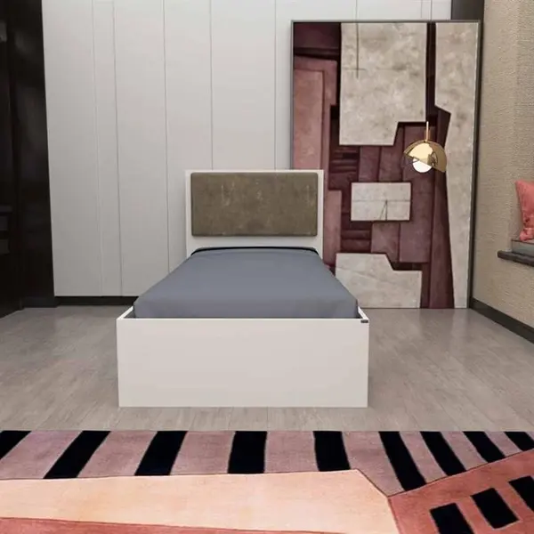 تخت خواب یکنفره اعیان مدل FH630 سایز 90x200 سانتی متر - 4