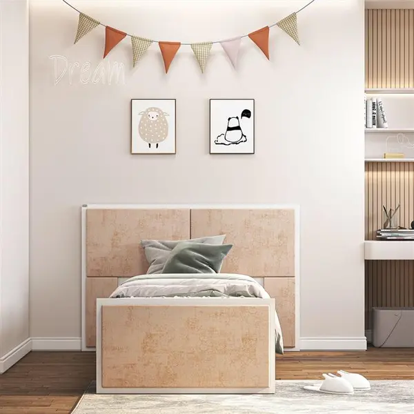 تخت خواب یک نفره اعیان مدل FH793 سایز 120x200 سانتی متر