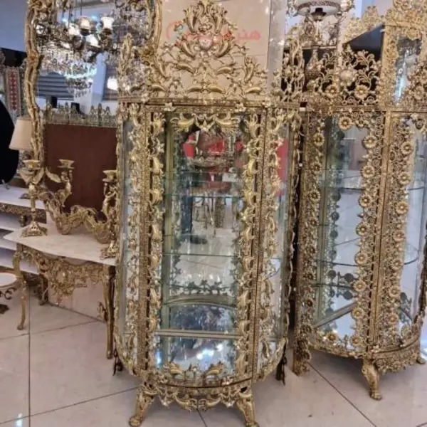 مینی بوفه برنزی و آلومینیومی کد honar104 - 2