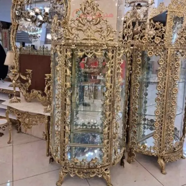 مینی بوفه برنزی و آلومینیومی کد honar104 - 3