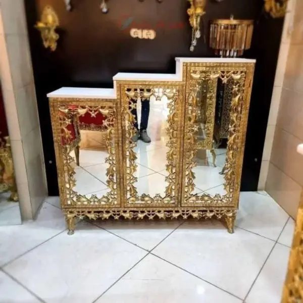 جا کفشی سه تیکه برنزی کد honar395 - 2