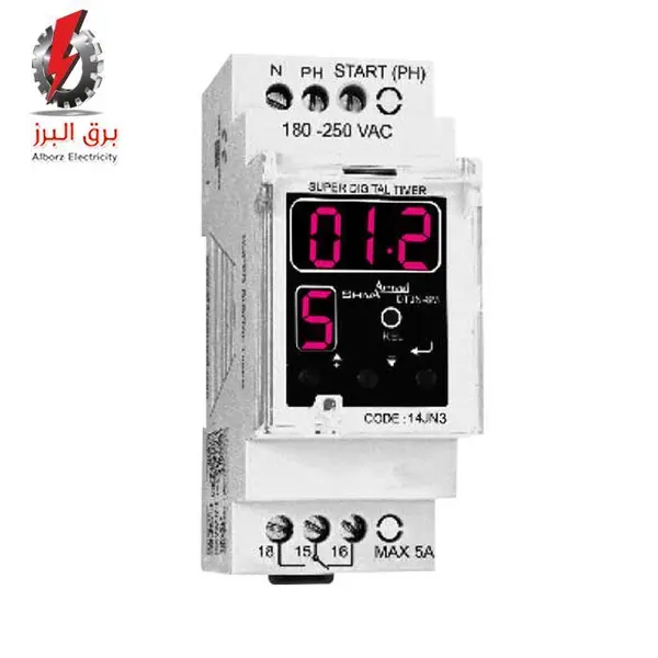 سوپر تایمر دیجیتال شیوا امواج (سری N) - 2