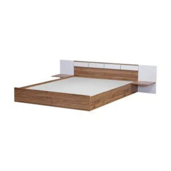 تخت خواب دو نفره اسمردیس مدل  R108 - MDF سایز 200x160 سانتی متر