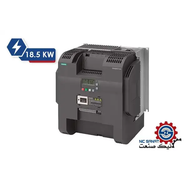 اینورتر سه فاز زیمنس Siemens V20 توان 18.5KW کد  6SL3210-5BE31-8UV0 - 2