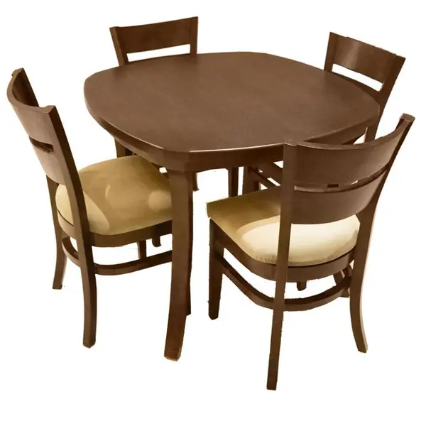 میز ناهارخوری اسپرسان چوب مدل SM02 - 2